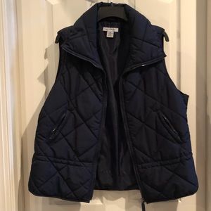 Liz Claiborne black vest